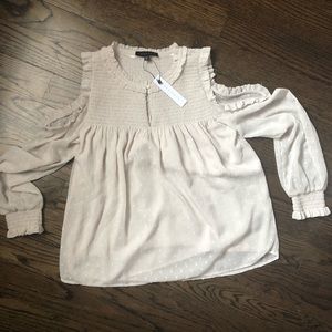 Sanctuary Cold Shoulder too in Khaki XS NWT!!!